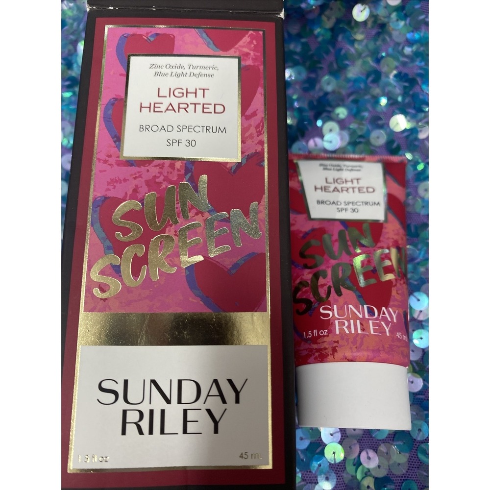 SUNDAY RILEY Light Hearted Sunscreen SPF 30 1.5oz  New in Box Sealed